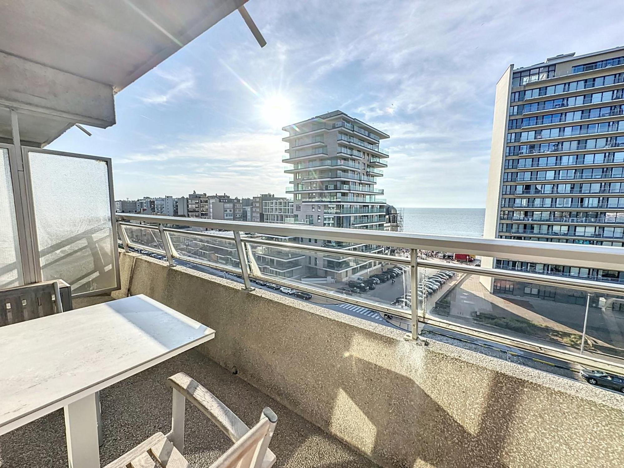 Oostende Studio Royal Ascot Q7 Met Terras En Zeezicht Op Toplocatie Exterior foto